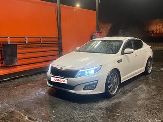 2015 Kia Optima III Рестайлинг, белый, 1490000 рублей, вид 3