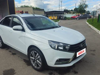 2021 Lada (ВАЗ) Vesta I, белый, 860000 рублей, вид 2