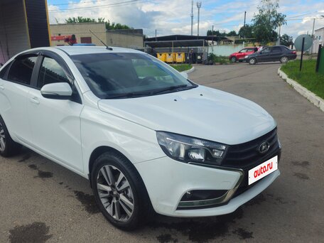 2021 Lada (ВАЗ) Vesta I, белый, 810000 рублей, вид 2