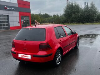 1999 Volkswagen Golf IV, красный, 225000 рублей, вид 4