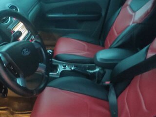 2008 Ford Focus II Рестайлинг, чёрный, 300000 рублей, вид 5