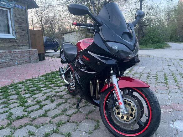 2001 Suzuki Bandit GSF 600, красный, 750000 рублей - вид 17
