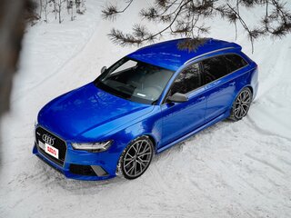 2016 Audi RS 6 performance III (C7) Рестайлинг, синий, 6300000 рублей, вид 1