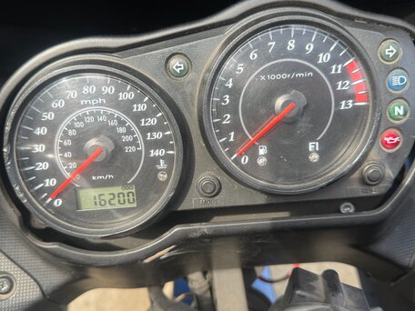 2007 Kawasaki ER-6F (Ninja 650R), синий, 380000 рублей, вид 4