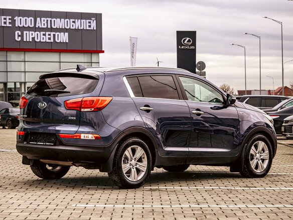 2014 Kia Sportage III Рестайлинг, синий - вид 5