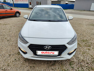 2019 Hyundai Solaris II, белый, 1480000 рублей, вид 2