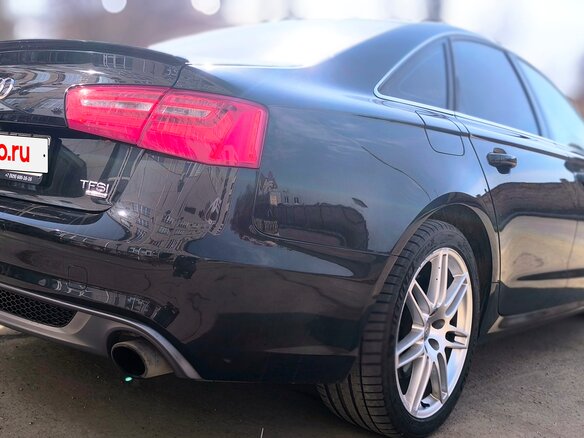 2013 Audi A6 IV (C7), чёрный, 1900000 рублей - вид 5