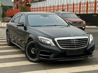 2014 Mercedes-Benz S-Класс 500 Long VI (W222, C217), чёрный, 3050000 рублей, вид 3