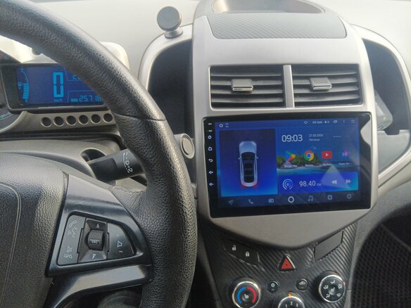 2013 Chevrolet Aveo II, серый - вид 18