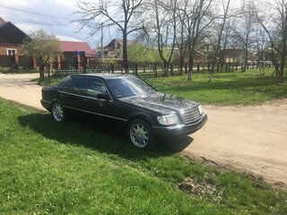 1993 Mercedes-Benz S-Класс 600 III (W140), чёрный, 1990000 рублей, вид 1