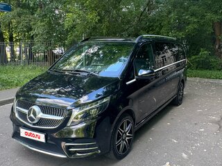 2023 Mercedes-Benz V-Класс Extra Long 300 d экстра длинный III (W447) Рестайлинг, чёрный, 9990000 рублей, вид 2