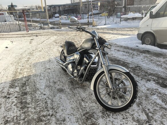 2010 Honda VT 1300CX Fury, серый