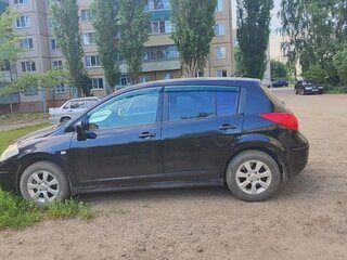 2007 Nissan Tiida I, чёрный, 520000 рублей, вид 3