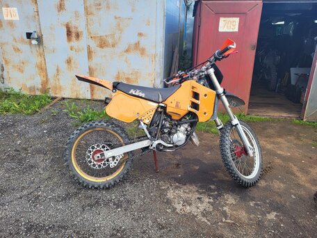 1989 KTM 125 SX, оранжевый, 140000 рублей, вид 4