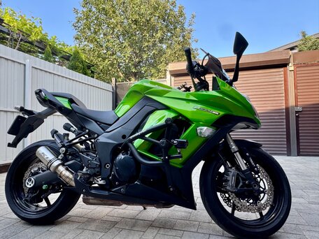 2014 Kawasaki Z 1000SX, зелёный, 855000 рублей, вид 1