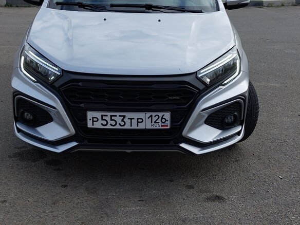 2023 Lada (ВАЗ) Vesta SW I Рестайлинг (NG), серый, 1100000 рублей - вид 2