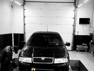 2008 Skoda Octavia I (A4) Рестайлинг, чёрный, 275000 рублей, вид 1