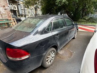 2011 Volkswagen Polo V, чёрный, 360000 рублей, вид 3