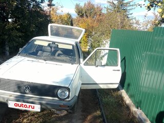 1985 Volkswagen Golf II, белый, 100000 рублей, вид 1