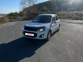 2013 Lada (ВАЗ) Kalina II, белый, 370000 рублей, вид 2