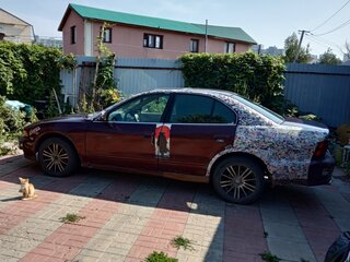1999 Mitsubishi Galant VIII, красный, 180000 рублей, вид 3
