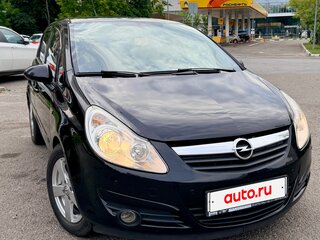 2007 Opel Corsa D, чёрный, 560000 рублей, вид 3