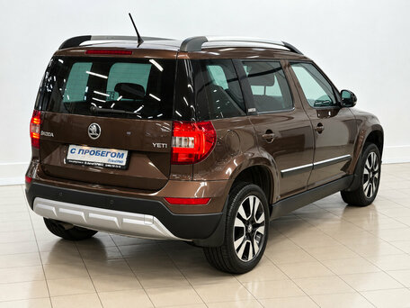 2014 Skoda Yeti I Рестайлинг, коричневый, 1355000 рублей, вид 4