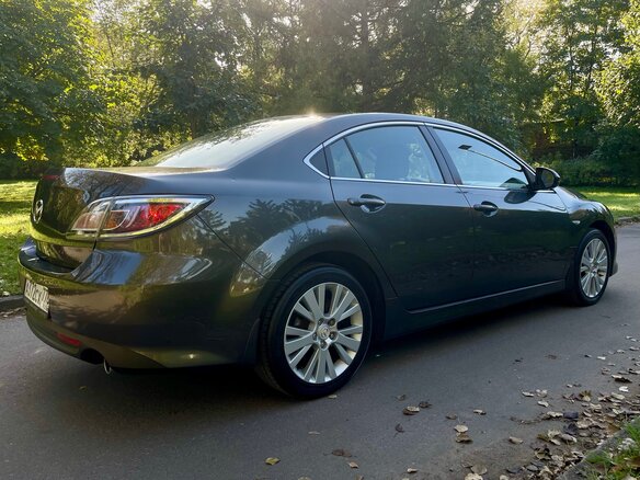 2010 Mazda 6 II (GH) Рестайлинг, серый - вид 9