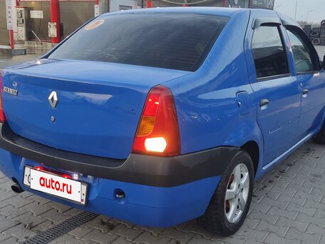 2006 Renault Logan I, синий, 390000 рублей, вид 5