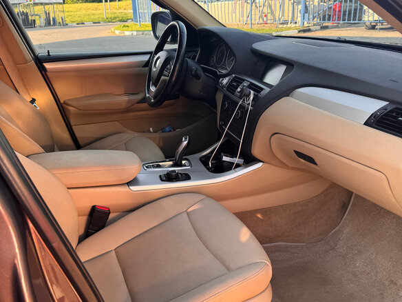 2013 BMW X3 20i xDrive II (F25), коричневый, 1599000 рублей - вид 13