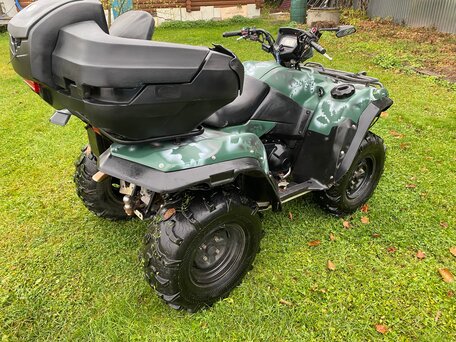 2010 Suzuki KingQuad 750, зелёный, 410000 рублей, вид 3