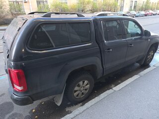 2012 Volkswagen Amarok Double Cab full-time I, чёрный, 1600000 рублей, вид 5