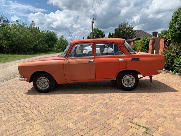 1984 Москвич 2140, красный, 245000 рублей - вид 5