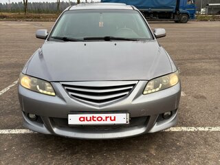 2005 Mazda 6 I (GG) Рестайлинг, серый, 400000 рублей, вид 1