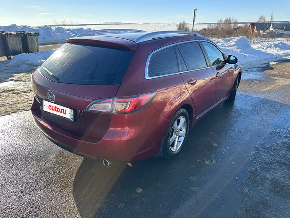 2008 Mazda 6 II (GH), красный, 630000 рублей - вид 4
