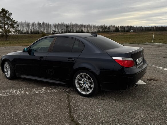 2005 BMW 5 серии 530i V (E60/E61), синий, 1290000 рублей - вид 5