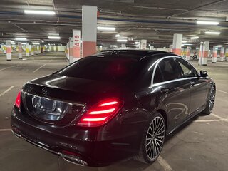 2019 Mercedes-Benz S-Класс 400 d Long VI (W222, C217) Рестайлинг, чёрный, 5700000 рублей, вид 5