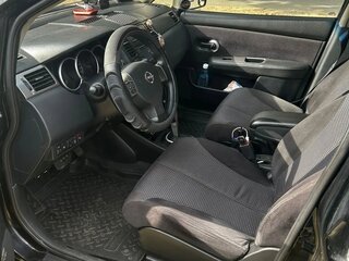 2012 Nissan Tiida I Рестайлинг, чёрный, 550000 рублей, вид 5