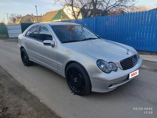 2000 Mercedes-Benz C-Класс 200 II (W203), серый, 1200000 рублей, вид 3