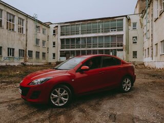 2009 Mazda 3 II (BL), красный, 800000 рублей, вид 1