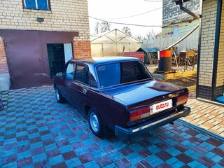 2003 Lada (ВАЗ) 2107, пурпурный, 69000 рублей, вид 3