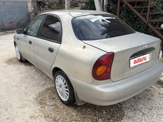 2008 Chevrolet Lanos I, серебристый, 230000 рублей, вид 4