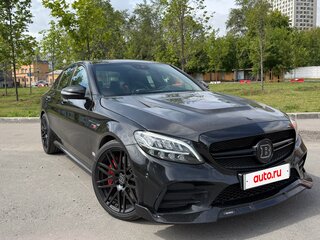 2018 Mercedes-Benz C-Класс AMG 43 AMG IV (W205) Рестайлинг, чёрный, 3990000 рублей, вид 1