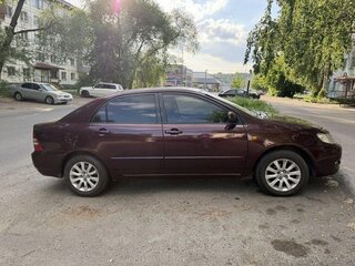 2003 Toyota Corolla IX (E120, E130), красный, 620000 рублей, вид 5