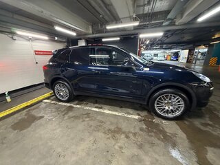 2014 Porsche Cayenne S II Рестайлинг (958), синий, 3600000 рублей, вид 4