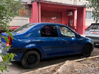 2005 Renault Logan I, синий, 195000 рублей, вид 4