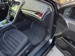 2013 Ford Fusion (North America) II, чёрный, 1280000 рублей, вид 4