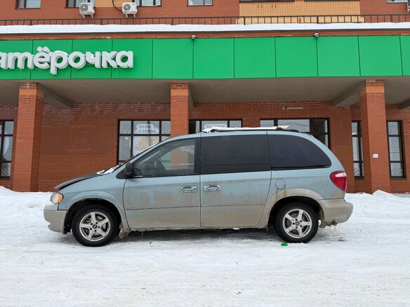 2004 Dodge Caravan 4-speed IV, голубой, 260000 рублей - вид 3