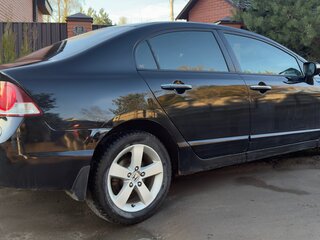 2008 Honda Civic VIII Рестайлинг, чёрный, 620000 рублей, вид 4