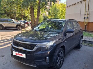 2021 Kia Seltos I, чёрный, 1900000 рублей, вид 1